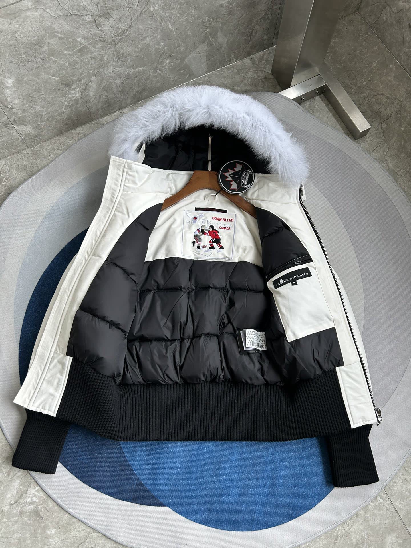 Moose Knuckles Down Bomber Jacket Moose Knuckles Down Bomber Jacket